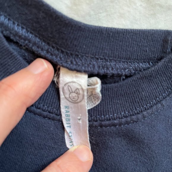 Rabbit Skins | Toddler Winnipeg Blue Bombers Crewneck Sweatshirt | Navy | 2T - Picture 3 of 5